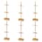 6 Pack: 18" Gold Steel Adjustable Tabletop Easel by Studio Décor®